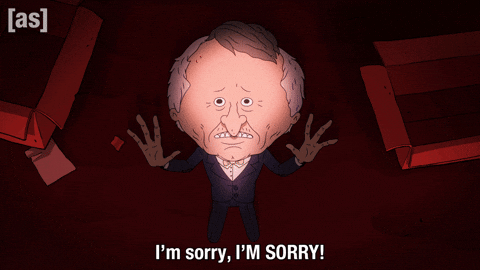 Im Sorry GIF by Adult Swim