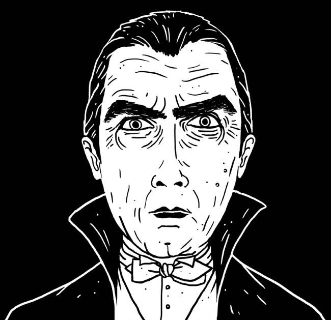 art dracula GIF by Laurène Boglio