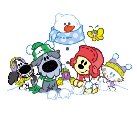 Christmas Holiday Sticker by Woezel & Pip