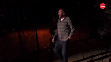Grown Men Get Scared At A Haunted House
