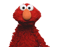 Panic What Sticker by Sesame Street