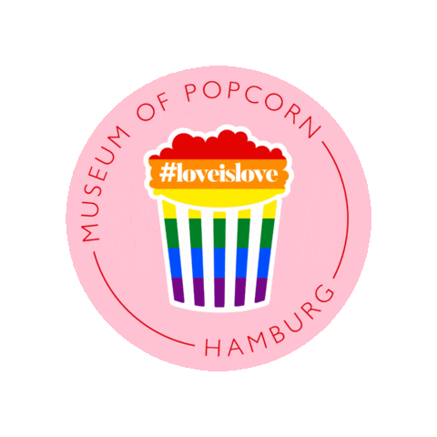 Pride Sticker by Museum of Popcorn