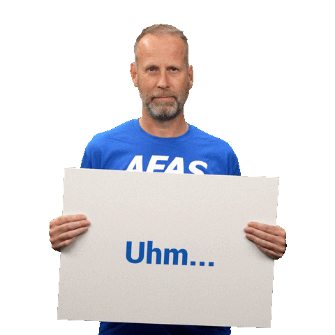 Uhm No Sticker by AFAS Software