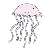 Jellyfish Sticker by DavinesHongKong