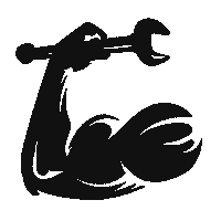 Pumpit Menpower Sticker by Meerkötter GmbH