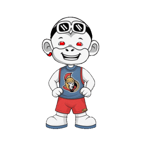 Ottawa Senators Go Sens Sticker by Zhot Shop