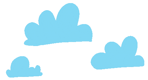 okgoods giphyupload blue weather cloud Sticker