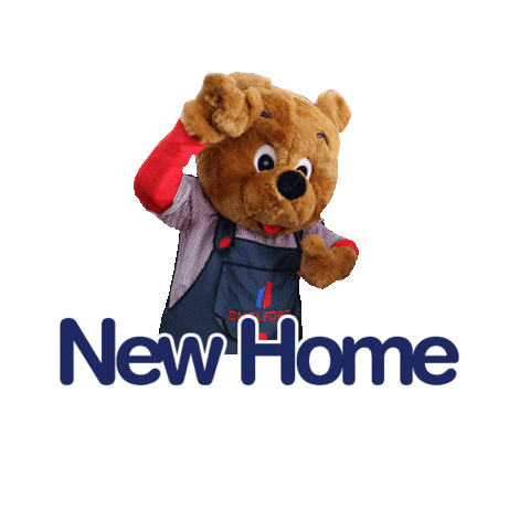 shelford giphyupload home teddy newhome Sticker