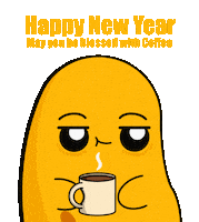 New Year Celebration Sticker by lilpotates