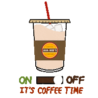 Activate Coffee Time Sticker by Java Moe's Coffee Company