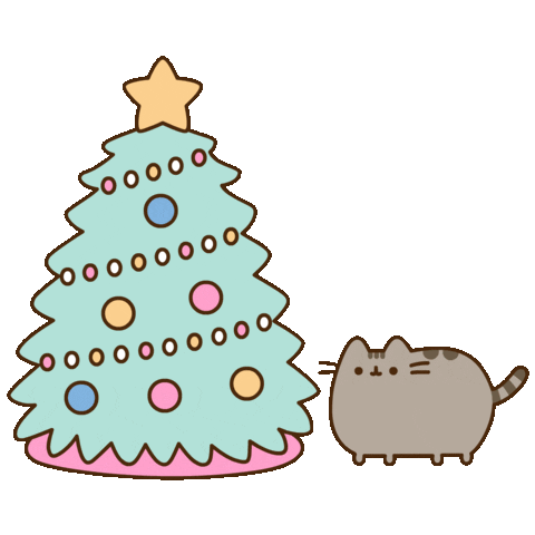Merry Christmas Love Sticker by Pusheen