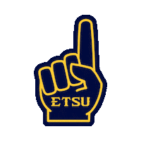 East Tennessee Buccaneers Sticker by ETSU