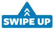 Blue Swipe Up Sticker by MBRU