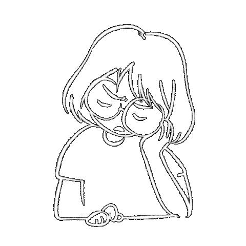 Stress Think Sticker