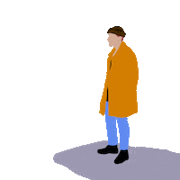 happy friends Sticker