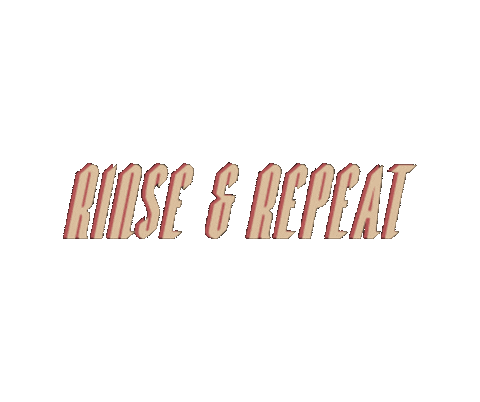 Repeat Rinse Sticker by Jubel Agency