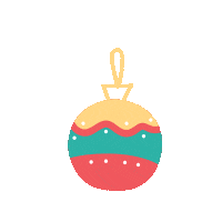 New Year Ball Sticker