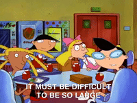 hey arnold nicksplat GIF
