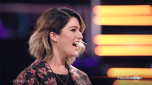 shocked the voice GIF by NBC