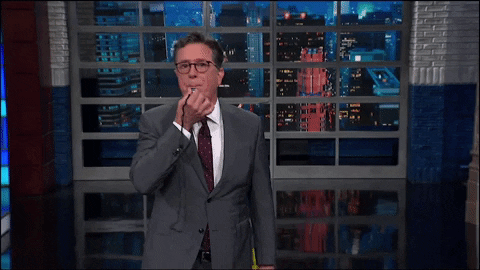 Stephen Colbert Football GIF by The Late Show With Stephen Colbert
