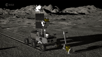 europeanspaceagency animation space science moon GIF