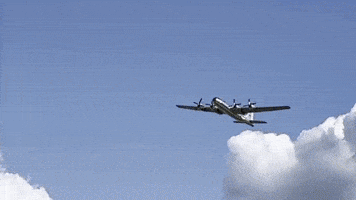 Airplane Flying GIF