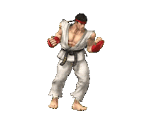 Street Fighter Dance Sticker by Leroy Patterson