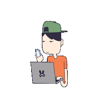 milimilvil smile what text support Sticker