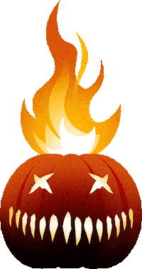 Halloween Fall Sticker by Trick 'r Treat