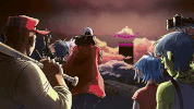 little simz garagepalace GIF by Gorillaz