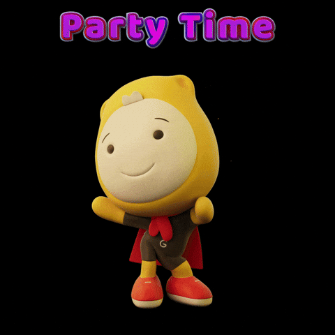Happy Its Time To Party GIF by Gumazing