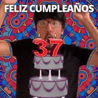 ¡Feliz 37.º cumpleaños!