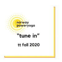 norwaypoweryoga teacher training sandefjord norway power yoga sweat by npy Sticker