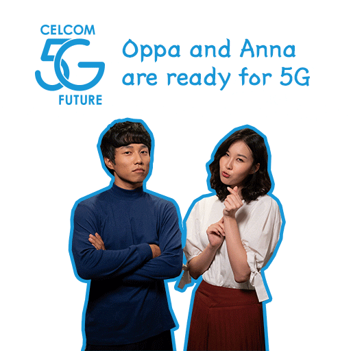 Korean Drama 5G GIF by Celcom