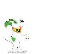Cheers Pj Petjuvenate Sticker by PetJuvenate - PJ