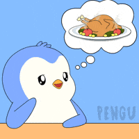 Hungry Fast Food GIF by Pudgy Penguins