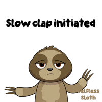 Sloth Noone Cares GIF by VeeFriends