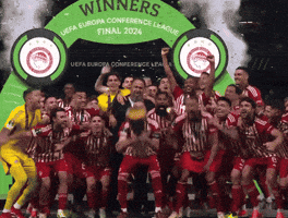 redsanroses conference olympiacos olympiakos osfp GIF