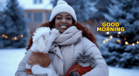 Good Morning Hello GIF by AnaCatali