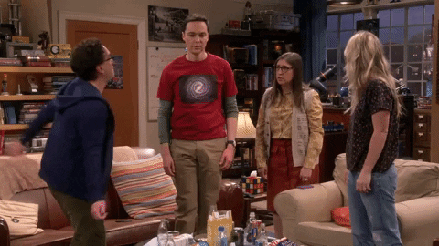 Season 12 Slap GIF by The Big Bang Theory