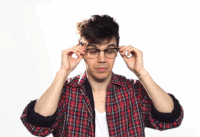 scrutiny inspect GIF by MacKenzie Bourg