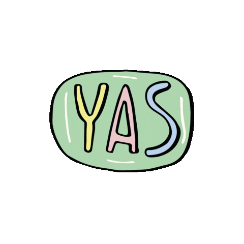 Happy Fun Sticker by Trees for Anya