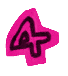 Pink Paper Sticker
