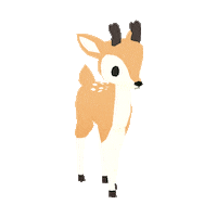 Deer Forester Sticker