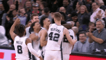happy san antonio spurs GIF by NBA