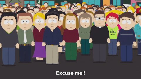 stan marsh crowd GIF by South Park 