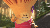 Mushmushfun awkward pointing mushmush lilit GIF