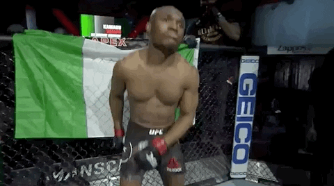 Kamaru Usman Sport GIF by UFC