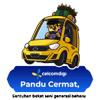 Telco Balikkampung Sticker by CelcomDigi