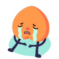 Sad Cry Sticker by Yasislas